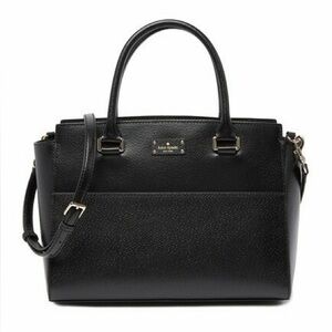 Kate Spade New York Grove Street Black Leather Shoulder Bag